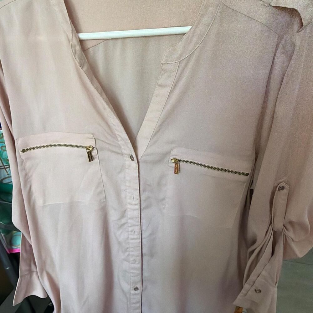 Calvin-klein Women's Pink Blouse